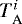 ${T}_{\textrm{A}}^i$