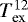 $T^{12}_{\textrm{ex}}$