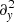 $ \partial_{\it y}^2 $