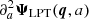 $ \partial_a^2 {\boldsymbol{\Psi}}_{\mathrm{LPT}}(\boldsymbol{q},a) $