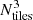 $ N_\mathrm{tiles}^3 $