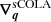 $ {\boldsymbol{\nabla}}_{\boldsymbol{q}}^\mathrm{sCOLA} $