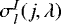 $\sigma_l^I(j, \lambda)$