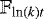 $\mathbb{F}_{\textrm{ln}(k)t}$