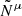 $ \tilde{N}^\mu $