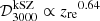 $ \mathcal{D}_{3000}^{\mathrm{kSZ}} \propto {z_{\mathrm{re}}}^{0.64} $