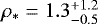 $\rho_* = 1.3^{&#x002B;1.2}_{-0.5}$