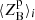 $ \langle Z^{\mathrm{p}}_{\mathrm{B}} \rangle_i $