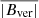 $ \overline{|B_{\mathrm{ver}}|} $