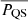 $ \overline{P_{\mathrm{QS}}} $