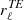 $ r^{\rm {\it TE}}_\ell $