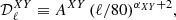 $$ \begin{aligned} {\mathcal{D} }_{\ell }^{XY} \equiv A^{XY} \, (\ell /80)^{\alpha _{XY}+2}, \end{aligned} $$