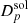 $ D^{\mathrm{sol}}_{p} $
