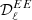 $ \mathcal{D}_\ell^{EE} $