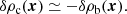 $$ \begin{aligned} \delta \rho _\mathrm{c} ({\boldsymbol{x}}) \simeq -\delta \rho _\mathrm{b} ({\boldsymbol{x}}). \end{aligned} $$