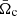$ \bar\Omega_{\mathrm{c}} $