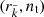 $ (r_{\tilde{k}}, n_\mathrm{t}) $