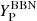 $ {Y_{{\rm P}}^{\rm BBN}} $