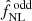 $ \hat{f}_{\mathrm{NL}}^{\mathrm{\,odd}} $