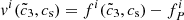 $ v^{i}(\tilde{c}_3,c_{\mathrm{s}})=f^i(\tilde{c}_3,c_{\mathrm{s}})-f^i_{P} $