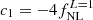 $ c_1=-4 f_{\mathrm{NL}}^{L=1} $