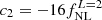 $ c_2=-16 f_{\mathrm{NL}}^{L=2} $