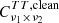 $ C^{TT,\rm clean}_{\nu_1\times\nu_2} $