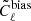 $ {\tilde C_\ell^{\mathrm{bias}}} $