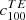 $ {{c}}^{TE}_{100} $