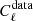$ C_\ell^{\mathrm{data}} $