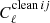 $ C_\ell^{\mathrm{clean}\, ij} $