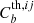 $ C_b^{{\rm th},ij} $