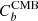 $ C_b^{\rm CMB} $