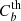 $ C_b^{\rm th} $