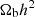 $ {\Omega_{{\rm{b}}}h^2} $
