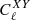 $ C^{XY}_\ell $