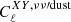 $ C_{\ell}^{XY,\nu\nu{\prime}\mathrm{dust}} $