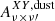 $ A^{XY,\mathrm{dust}}_{\nu\times\nu{\prime}} $