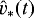 $\hat{v}_*(t)$