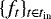 $\{f_t\}_{t\in t_{\textrm{in}}}$