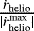 $\frac{\dot{r}_{\textrm{helio}}}{|{\dot{r}_{\textrm{helio}}^{\textrm{max}}}|}$