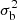 $ \sigma^2_{\rm b} $