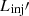 $ L_{\mathrm{inj}}\prime $