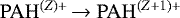 $\mathrm{PAH}^{(Z)&#x002B;} \xrightarrow{} \mathrm{PAH}^{(Z&#x002B;1)&#x002B;}$