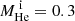 $ M_{\mathrm{He}}^{\mathrm{\;i}}=0.3 $