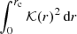 $ \int_0^{r_{\mathrm{c}}} \mathcal{K}(r)^2 \,\hbox{d}r $