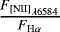 ${\frac{{F}_{\textrm{[NII]}_{\lambda6584}}}{{F}_{\textrm{H}{\alpha}}}}$