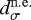 $d_{\sigma}^{\mathrm{n.e.}}$