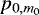 $p_{0,m_0}$