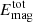 $ E_{\mathrm{mag}}^{\mathrm{tot}} $